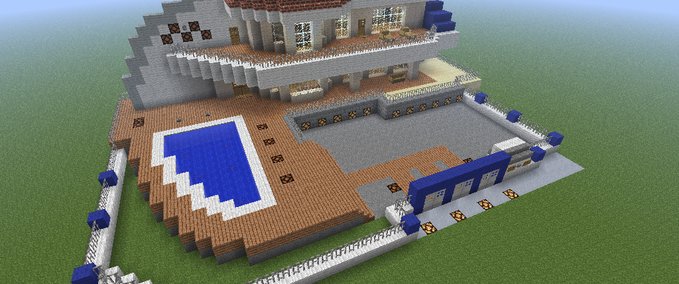 Maps Luxus Villa Minecraft mod