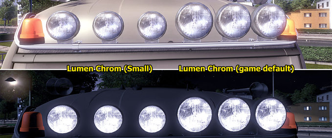 Sonstige Light Lumen Chrom Small Eurotruck Simulator mod