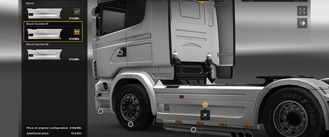 Sonstige Scania Seitenschweller Eurotruck Simulator mod