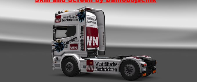 Skins WN Scania Skin Eurotruck Simulator mod