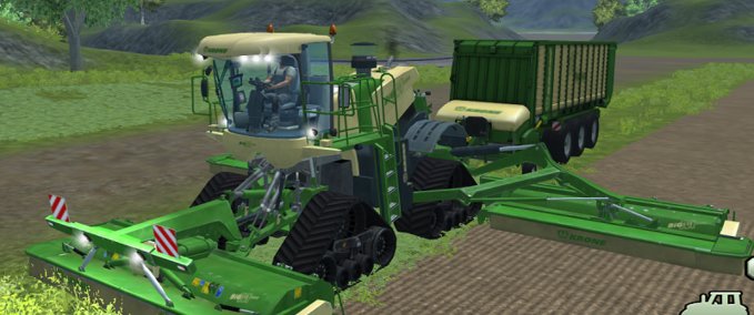 Krone kroneBigM500 ATTACH crawler Landwirtschafts Simulator mod