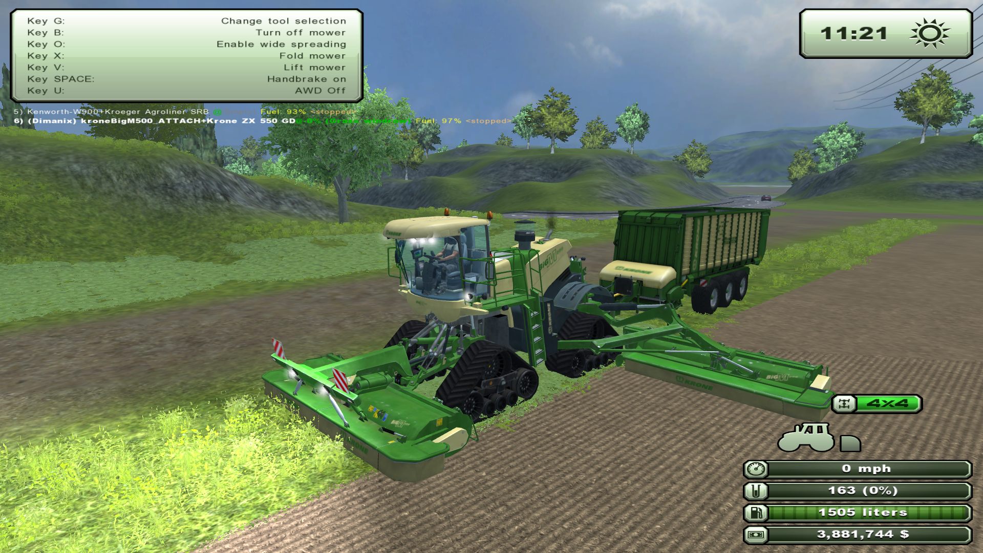 kroneBigM500 ATTACH crawler - Thumbnail 1