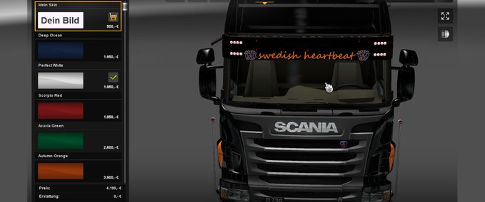 Mods Scania Sunvisor  Eurotruck Simulator mod