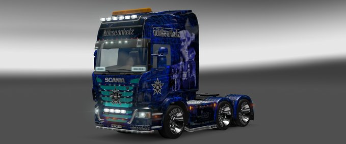 Skins Scania Böhse Onkelz  Eurotruck Simulator mod