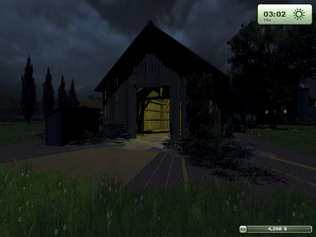 Old Barn with lms Lighting - Thumbnail 1