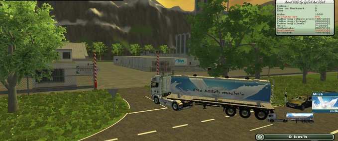 Trailers Milk transport Farming Simulator mod