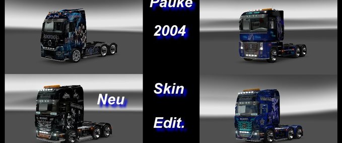 Skins Pauke 2004 Skin Edit 3 Eurotruck Simulator mod