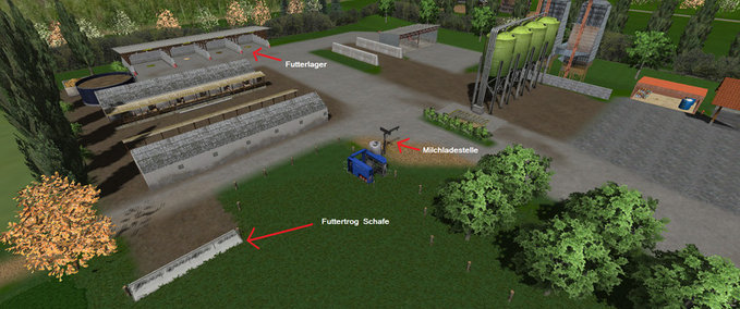 Maps ClaasHof Minimap Landwirtschafts Simulator mod
