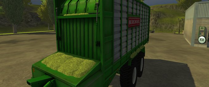 Silage Bergmann Shuttle 900 K Landwirtschafts Simulator mod