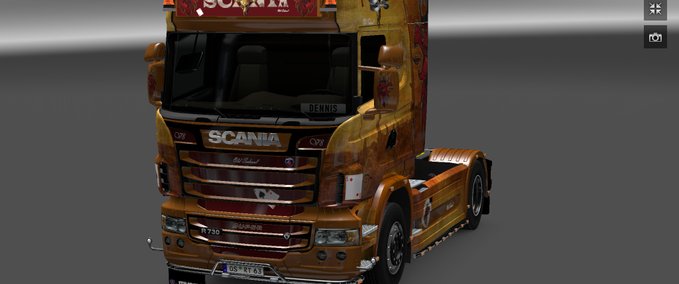 Skins WIld West Scania  Eurotruck Simulator mod
