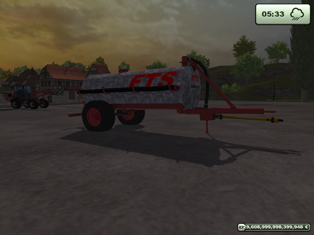 FTS single axle slurry tanker barrel - Thumbnail 1