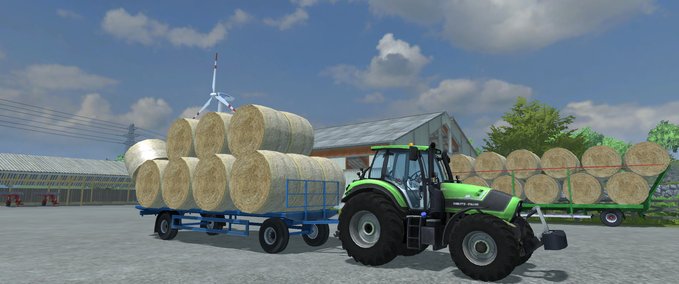 Ballentransport Lizard Ballentransportwagen Landwirtschafts Simulator mod