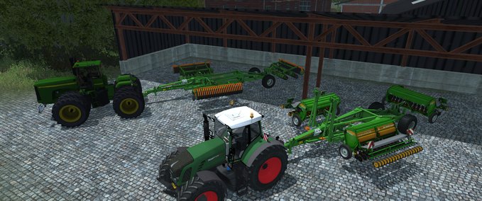 Sonstige Anbaugeräte Pack Amazone Catros 9000 T  Landwirtschafts Simulator mod