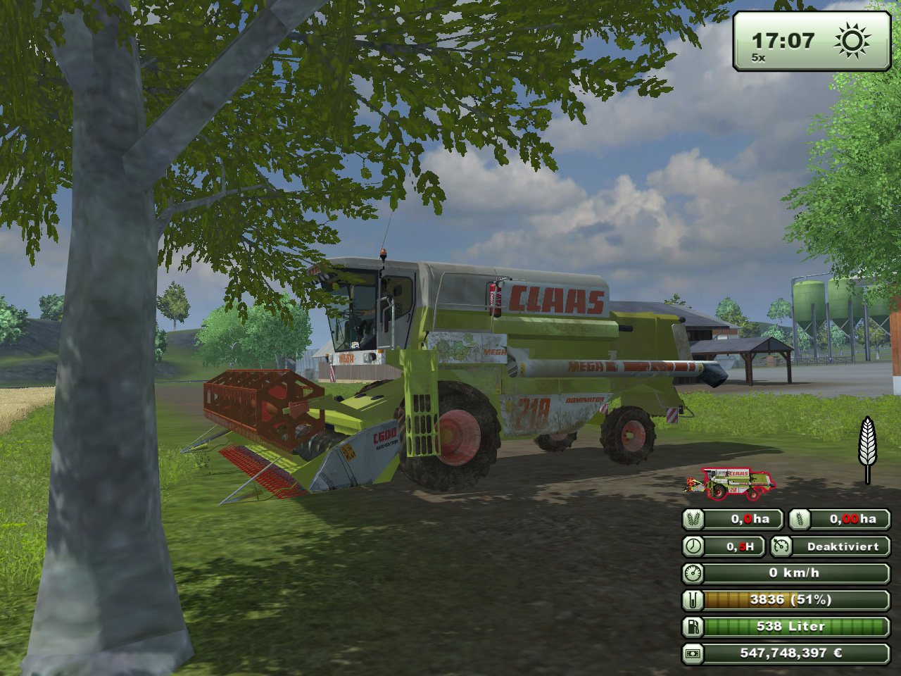 Claas 218 Mega Pack - Thumbnail 1
