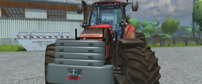Claas Xerion front weight Mod Image
