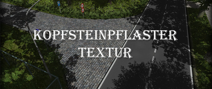 Texturen Straßenpflaster mit PSD File Landwirtschafts Simulator mod