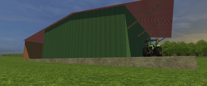 Gebäude Grüne Scheune Landwirtschafts Simulator mod
