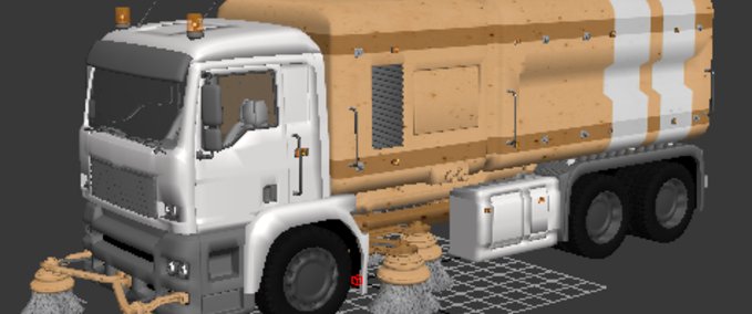 Objekte Straßen Reiniger Fahrzeug Landwirtschafts Simulator mod