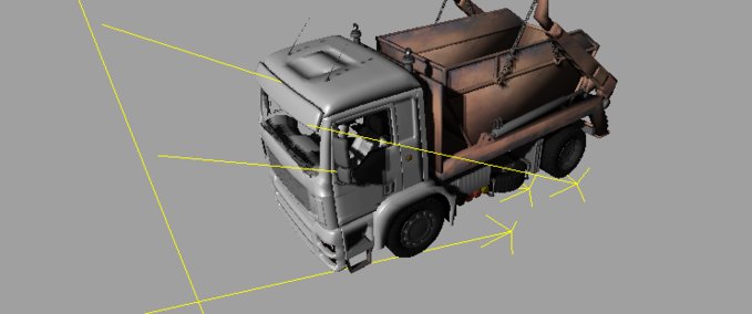 Objekte Truck mit Mulde Landwirtschafts Simulator mod