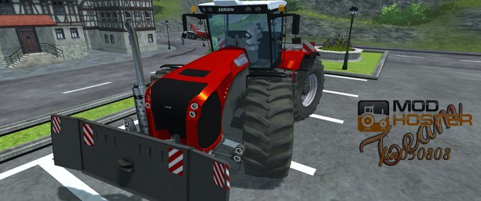 Claas Claas Xerion 5000 Red Landwirtschafts Simulator mod