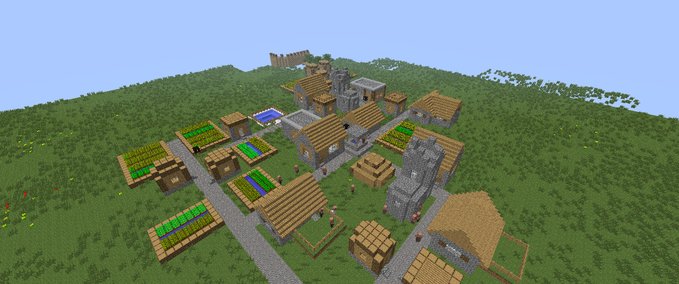 Maps Dorf Survivale Minecraft mod