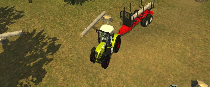 Sonstige Anhänger Junkkari Rückewagen Landwirtschafts Simulator mod