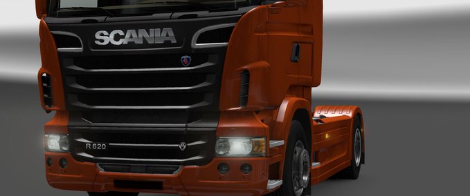 Scania Scania V8 Grill Eurotruck Simulator mod