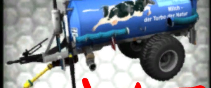 Milchtrailer Wassertrailer Mod Image