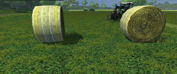 Texturen Heu Rundballen Landwirtschafts Simulator mod