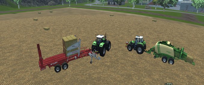 Sonstige Anbaugeräte Krone Big Pack Quader XL Landwirtschafts Simulator mod