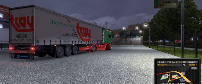 Trailer TROY Transport  Eurotruck Simulator mod
