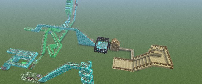 Maps Achterbahn 001 Minecraft mod