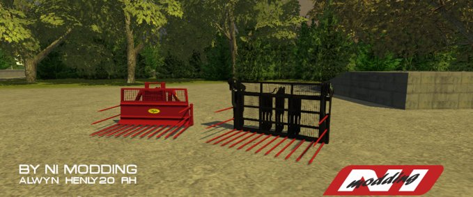 Sonstige Anbaugeräte Buckrake Pack Landwirtschafts Simulator mod