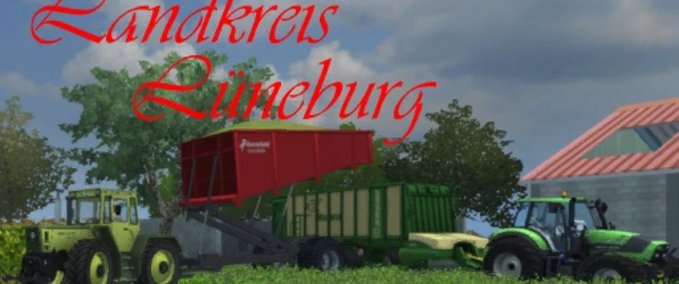 Maps Landkreis Lüneburg Landwirtschafts Simulator mod