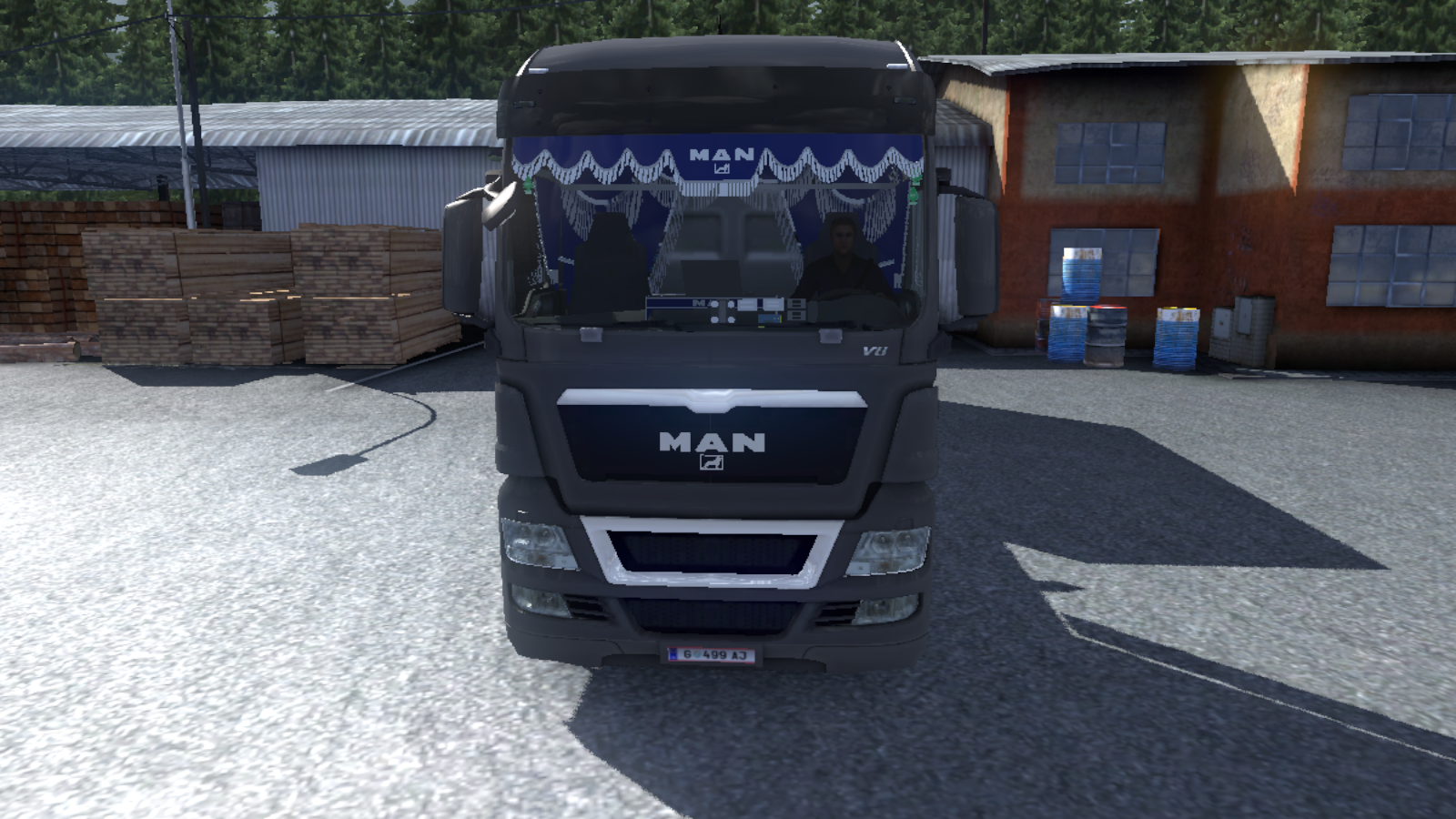 One Interior with Curtains - Thumbnail 1