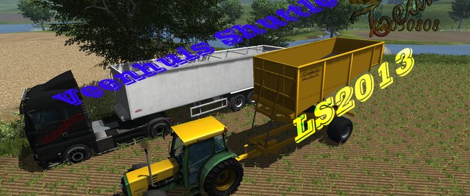 Überladewagen Veenhuis Shuttle Landwirtschafts Simulator mod