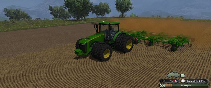 Grubber & Eggen John Deere 40 ft Cultivator Landwirtschafts Simulator mod