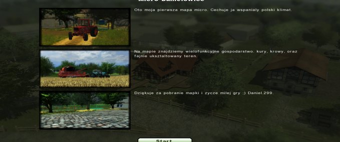 Maps Micro Danielowice  Landwirtschafts Simulator mod