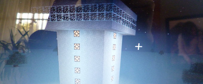 Maps Aussichtsturm mit Beleuchtung Minecraft mod