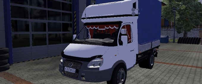 AI Gazelle und trailer Eurotruck Simulator mod