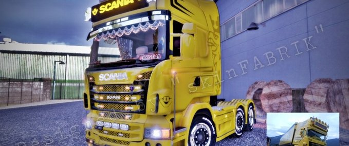 Skins TECHNOCASSA Scania Eurotruck Simulator mod