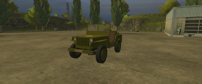 PKWs Jeep WWII Landwirtschafts Simulator mod