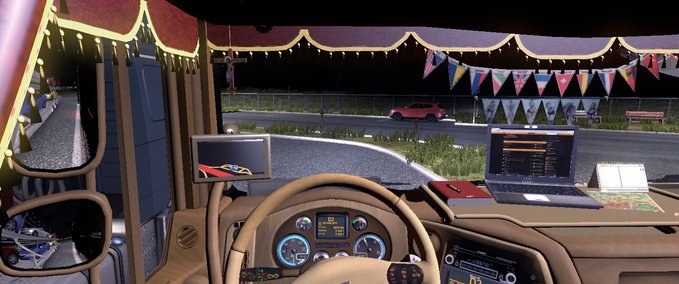 Interieurs Interior daf xf Eurotruck Simulator mod