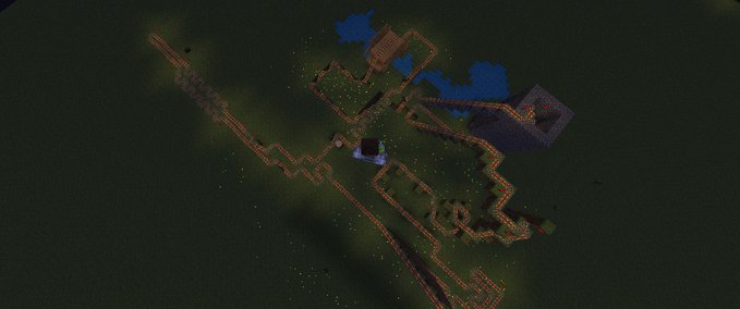 Maps Achterbahn  Minecraft mod