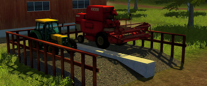 Platzierbare Objekte Stellplatz für 2 Fahrzeuge Landwirtschafts Simulator mod