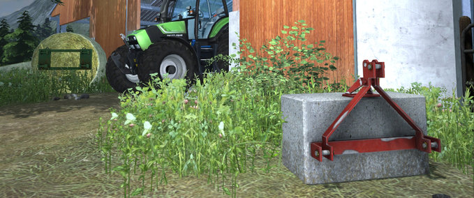 Gewichte Betongewicht 1000 kg Landwirtschafts Simulator mod