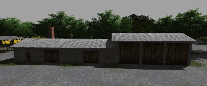 Gebäude DDR Garage Landwirtschafts Simulator mod