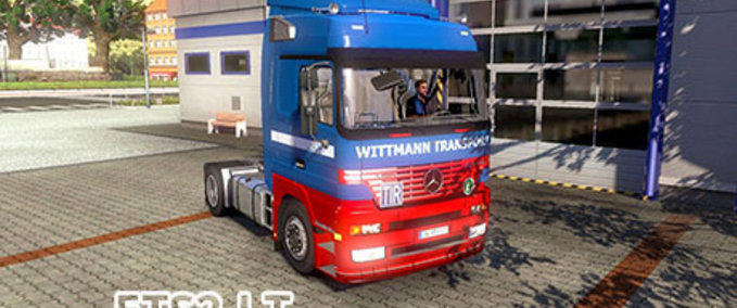 Mercedes Mercedes Benz Trucks Pack Eurotruck Simulator mod