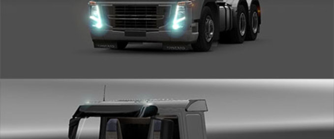Volvo Volvo Lights and Mudflaps Eurotruck Simulator mod