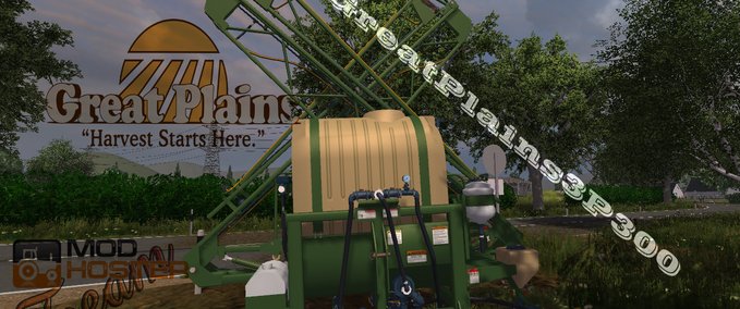 Dünger & Spritzen GreatPlains 3P300 Landwirtschafts Simulator mod